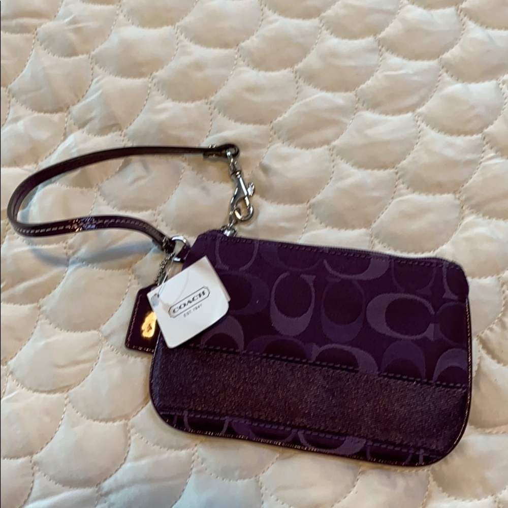 NWT Coach Wristlet